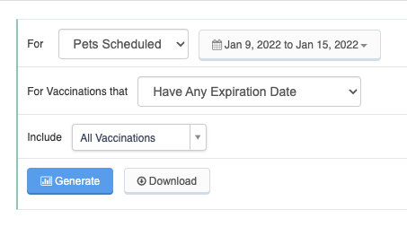 vaccination-report-filters